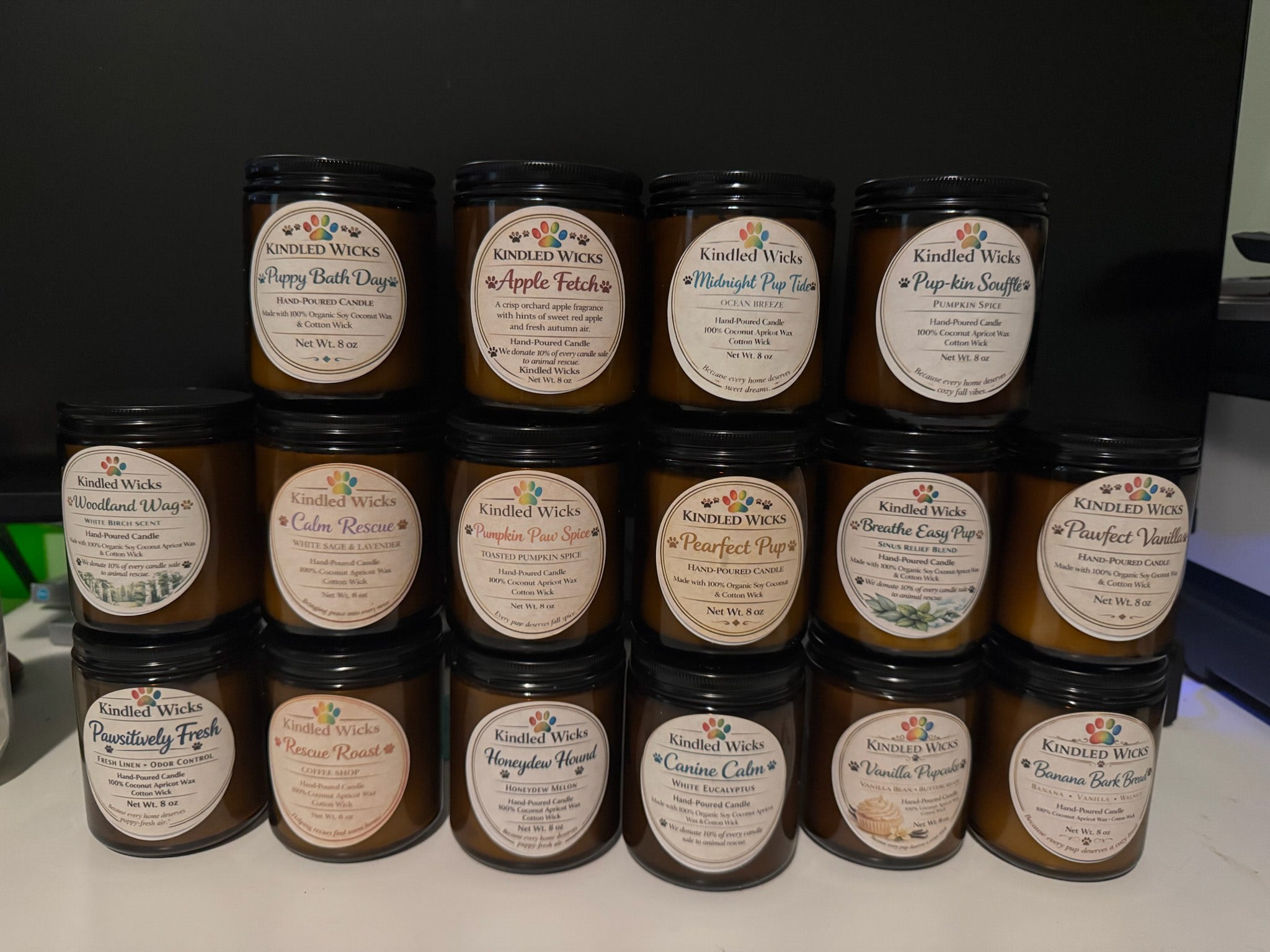 Kindled Wicks Scented Candles